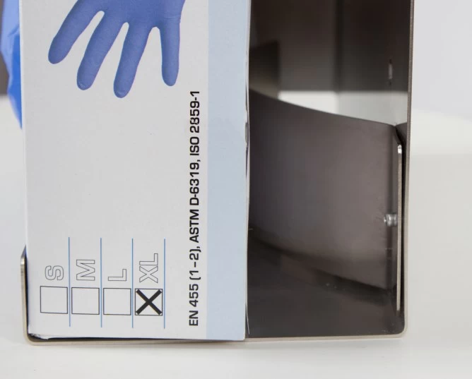 Настенный держатель для одноразовых перчаток