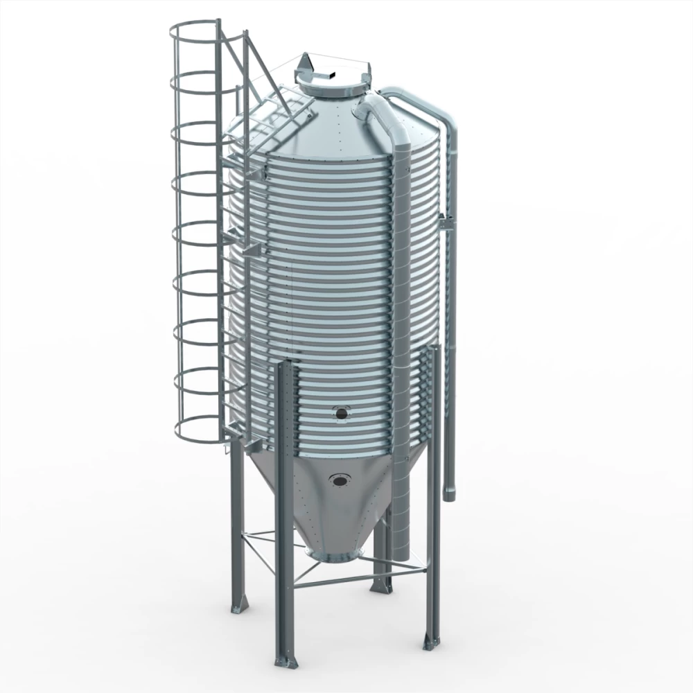 Бункер для корма из оцинкованной стали