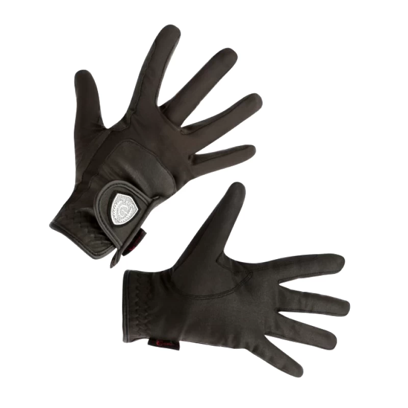 Перчатки для верховой езды Dana, размер экстра большой (XL), черные