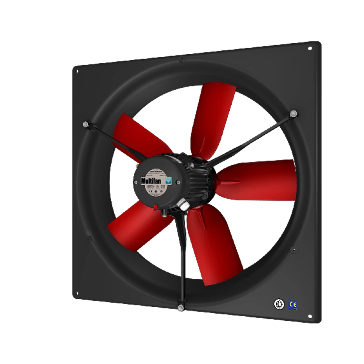 Вентилятор стеновой Multifan без защитной решетки ø63см, 1~, 230В, 50Гц, 11500м³/ч