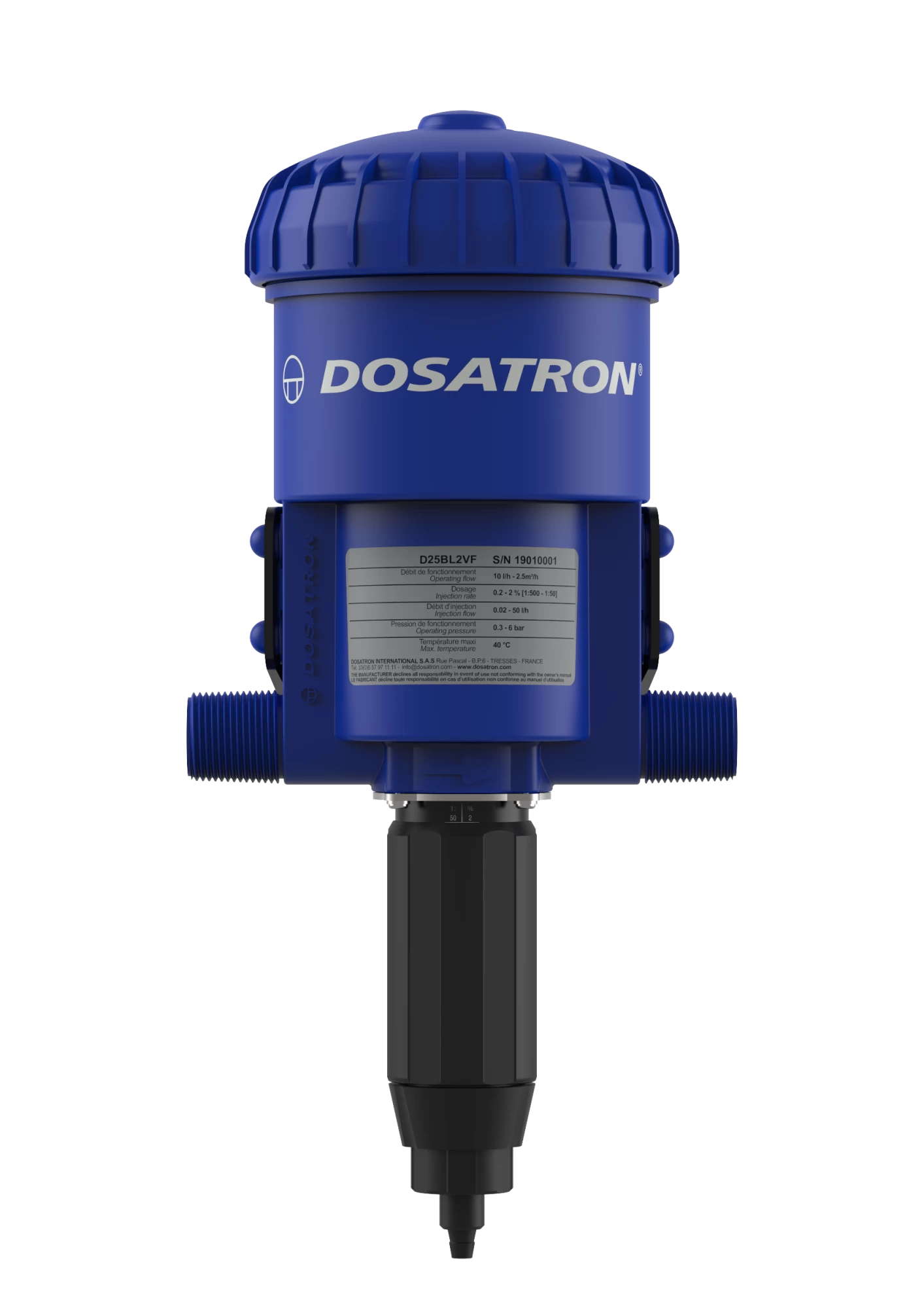 Медикатор Dosatron D25BL2 VF 