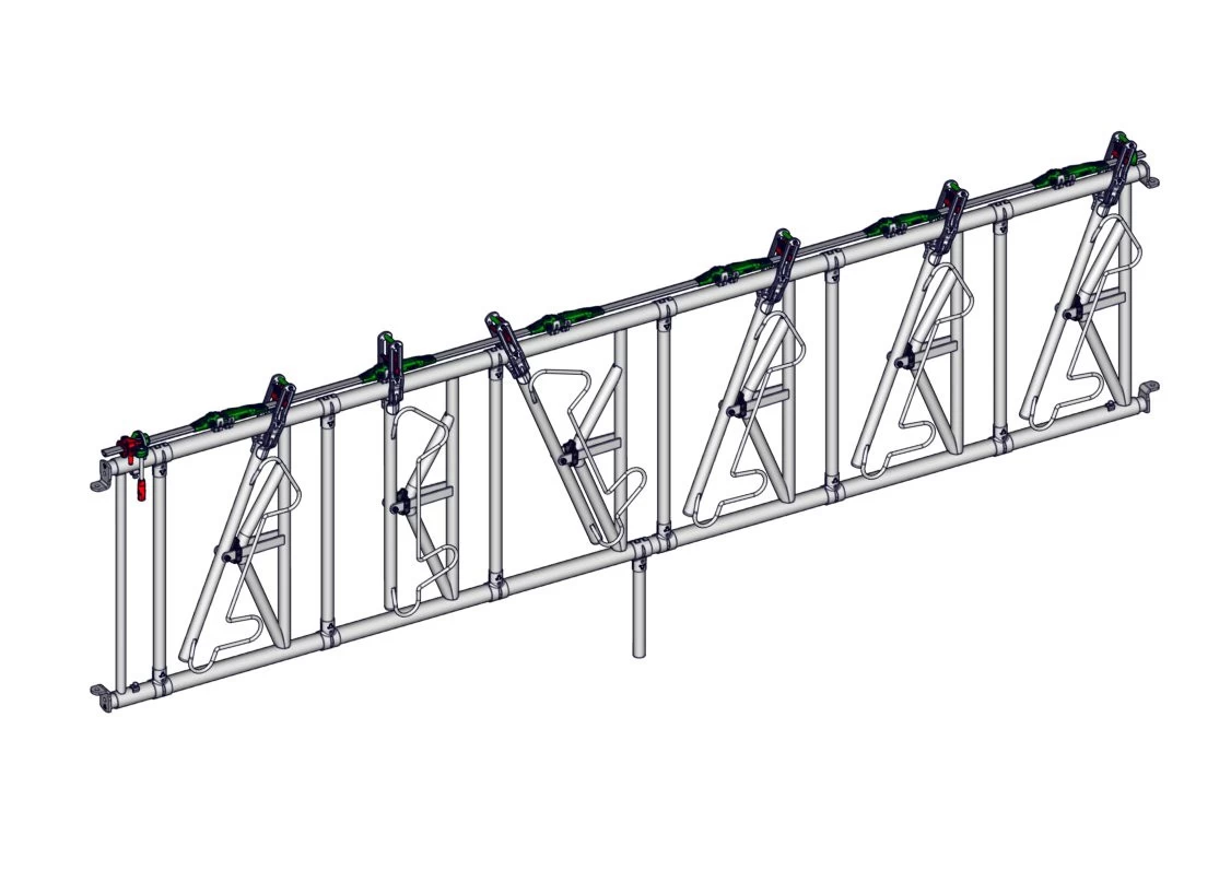 Хэдлок регулируемый Safety® IV, 6 взрослых животных на 4,40м, 129кг 