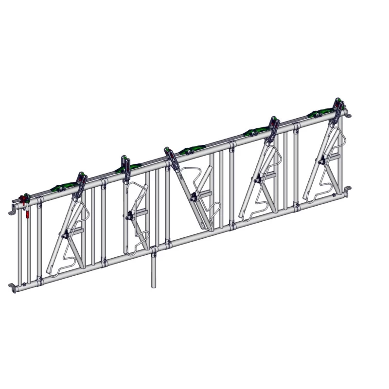 Хэдлок регулируемый Safety® IV, секция по 4м, 5 взрослых животных на 4м,116кг