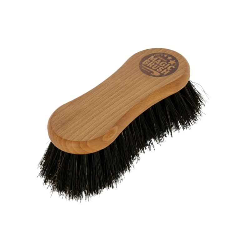 Щетка для лошадей из дерева, жесткая