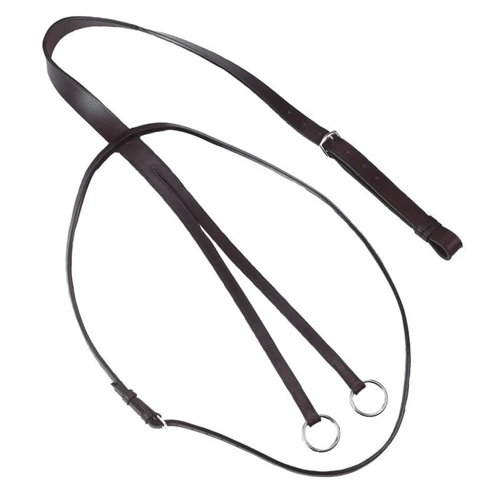 Поводок для средней лошади (Full), кожанный