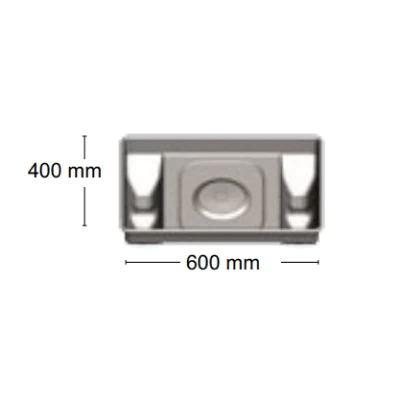 Корыто для кормушки VI+ ОТКОРМ, 15см, 18-120кг 