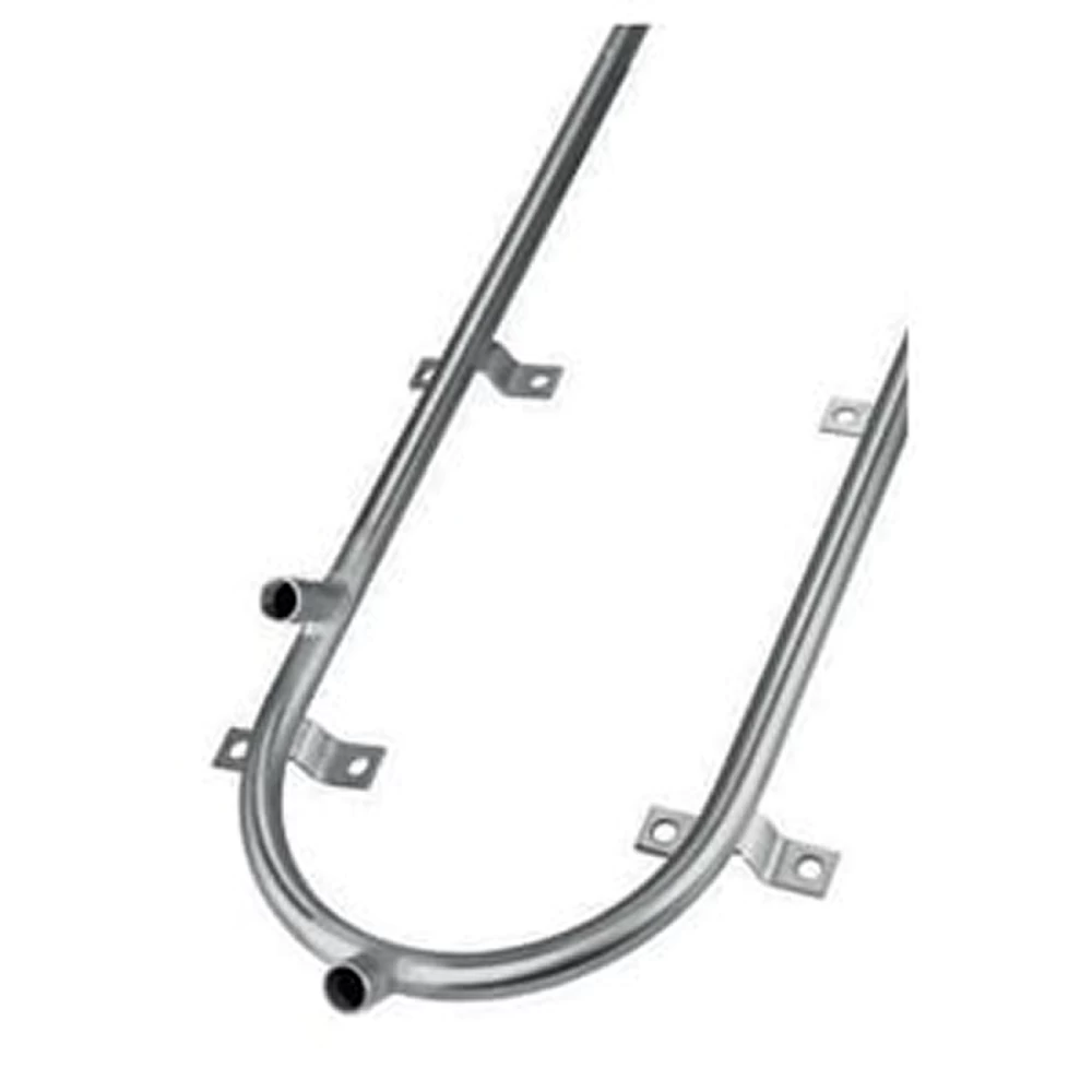 Циркуляционная труба 1/2" изогнутая на 30°, два выхода 