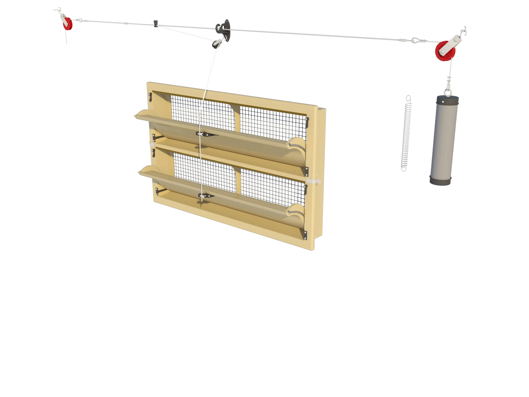 Приточный клапан туннельный VENTUM BOTTOM