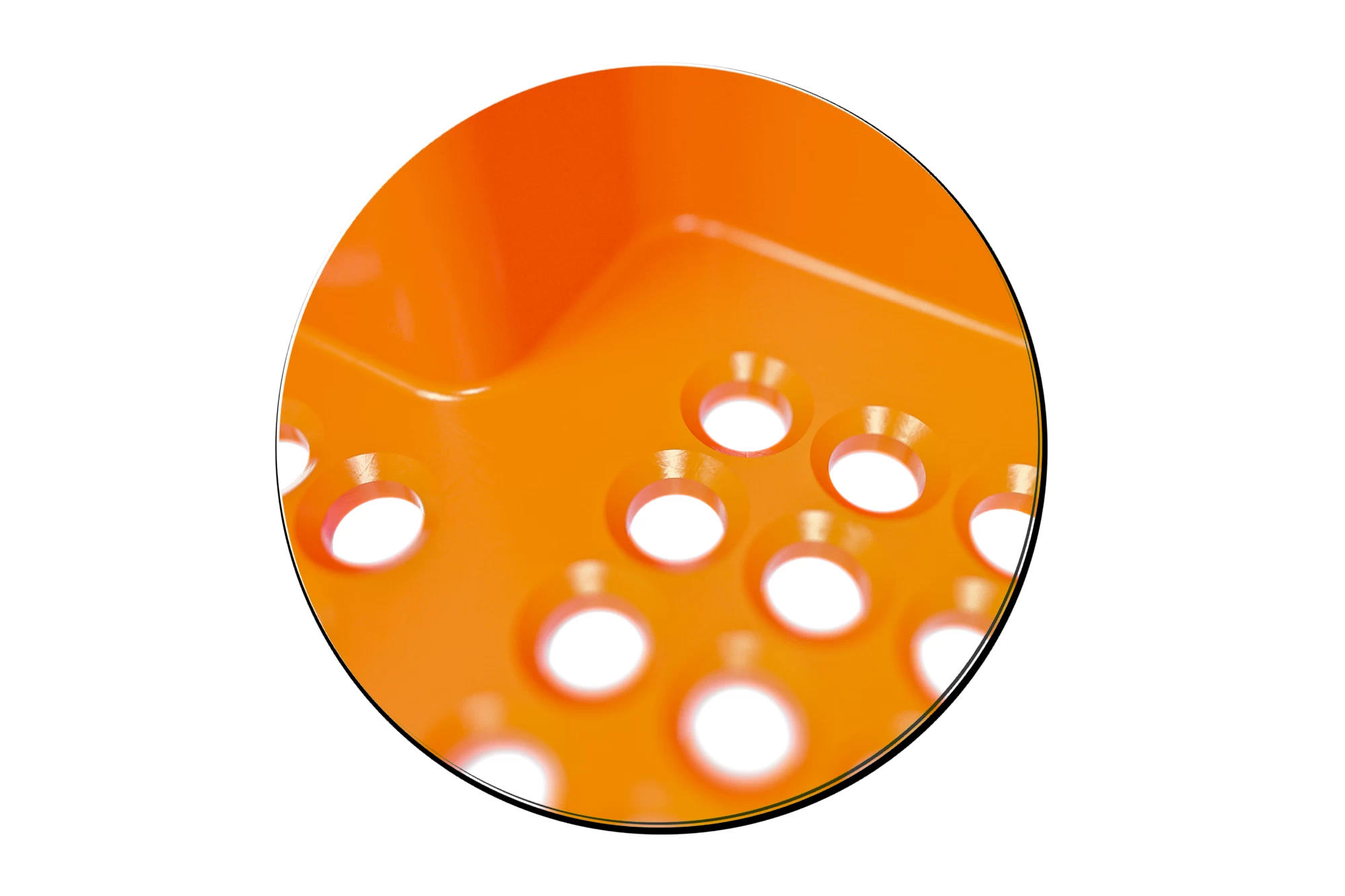 Ящик транспортировки цыплят с 2 отделениями