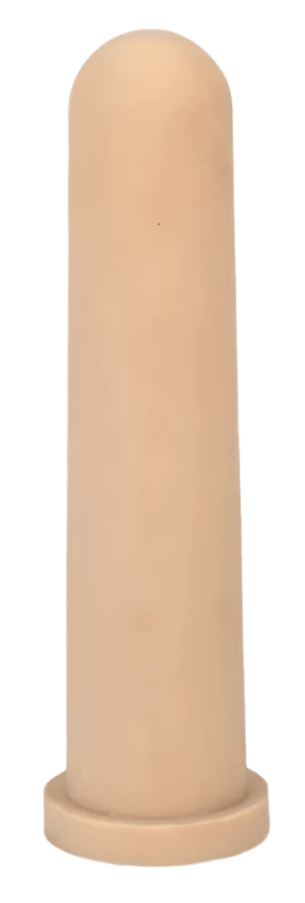 Соска для телят Standard 125мм, бежевая с крестообразным отверстием