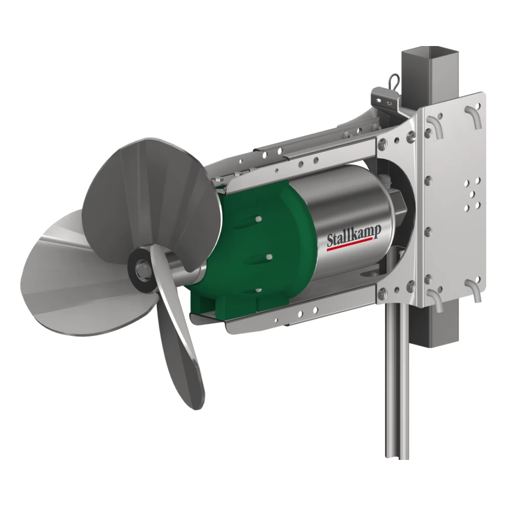 Миксер для навоза TMR3D-075 (7,5кВт, Bg.132, лопасти Ø600, обороты 273U/min)