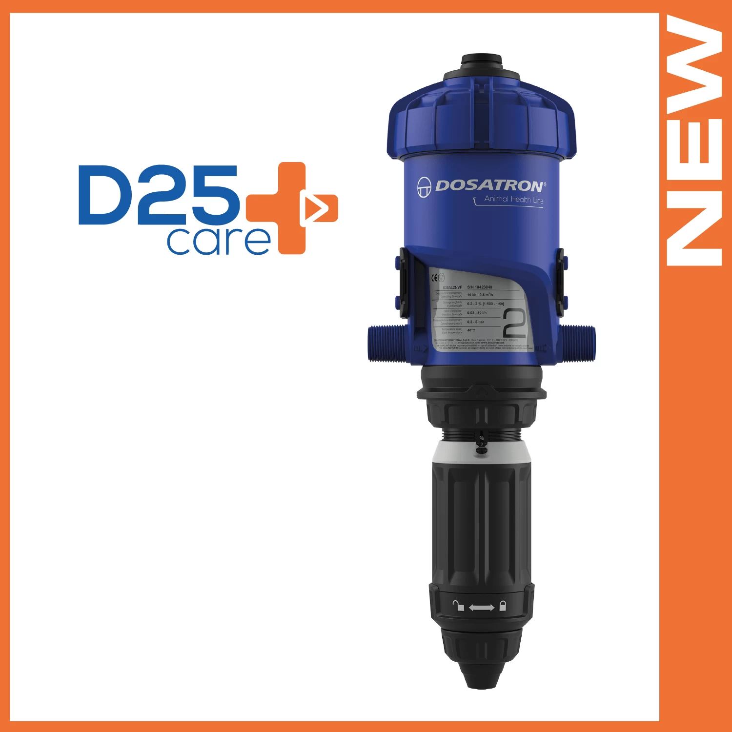 Медикатор Dosatron D25AL2-N