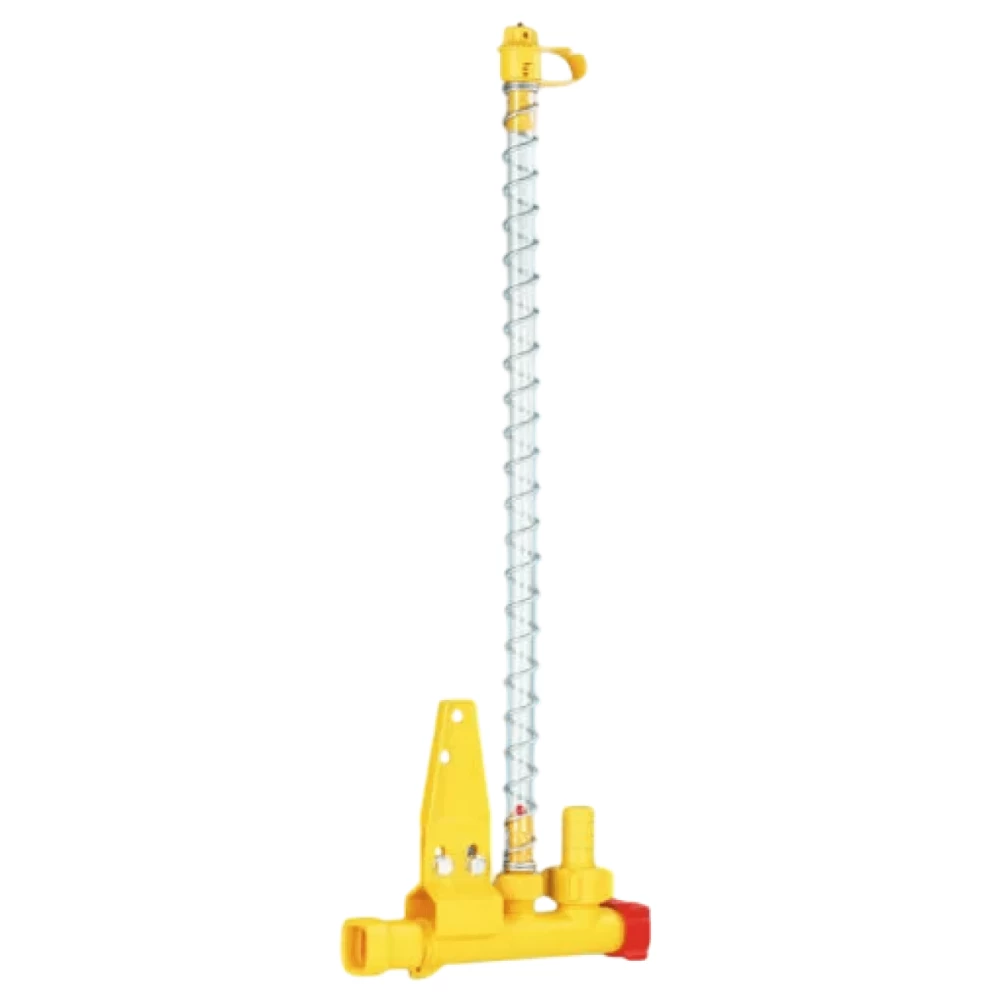 Деаэратор линии поения (сапун) для квадратной трубы 22х22мм с выходом под шланг 3/4