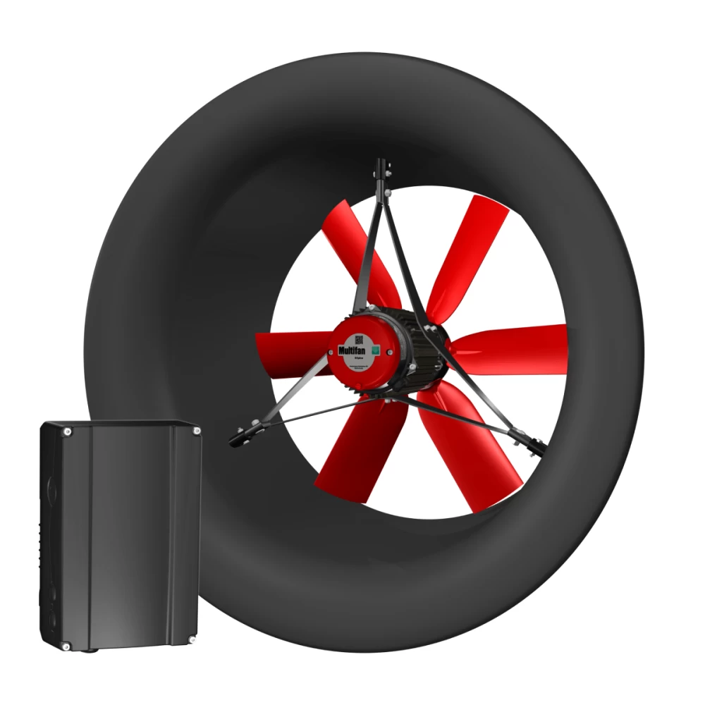 Вентилятор высокого давления Multifan ø71см, 3~, 230/400В, 50Гц, 22200м³/ч