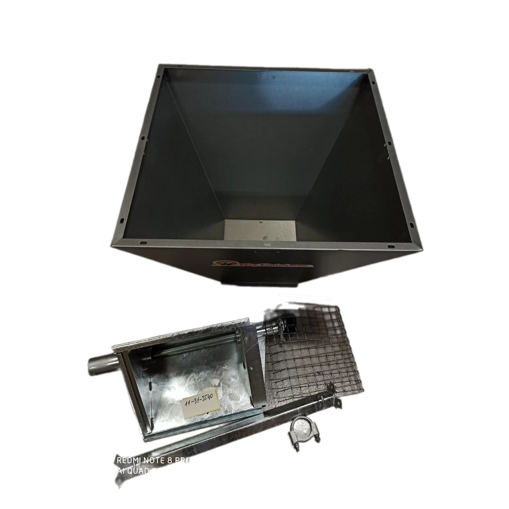 Емкость для корма 115л, 1 линия кпл АМ, для трубы Ø45