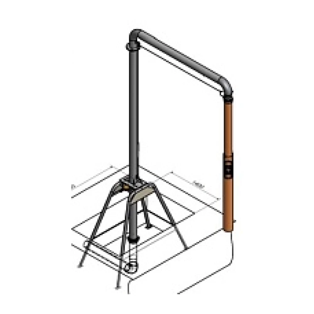 Станция наполнения мобильной бочки