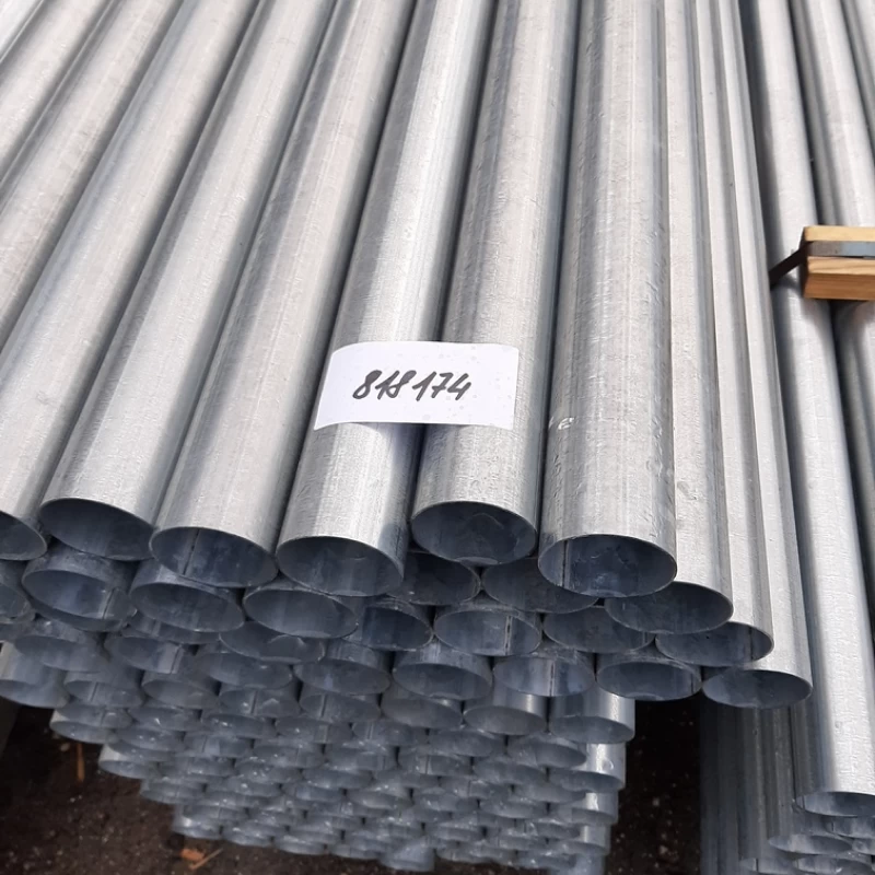 Оцинкованная труба 60мм, длина 6 метров (1,25мм)