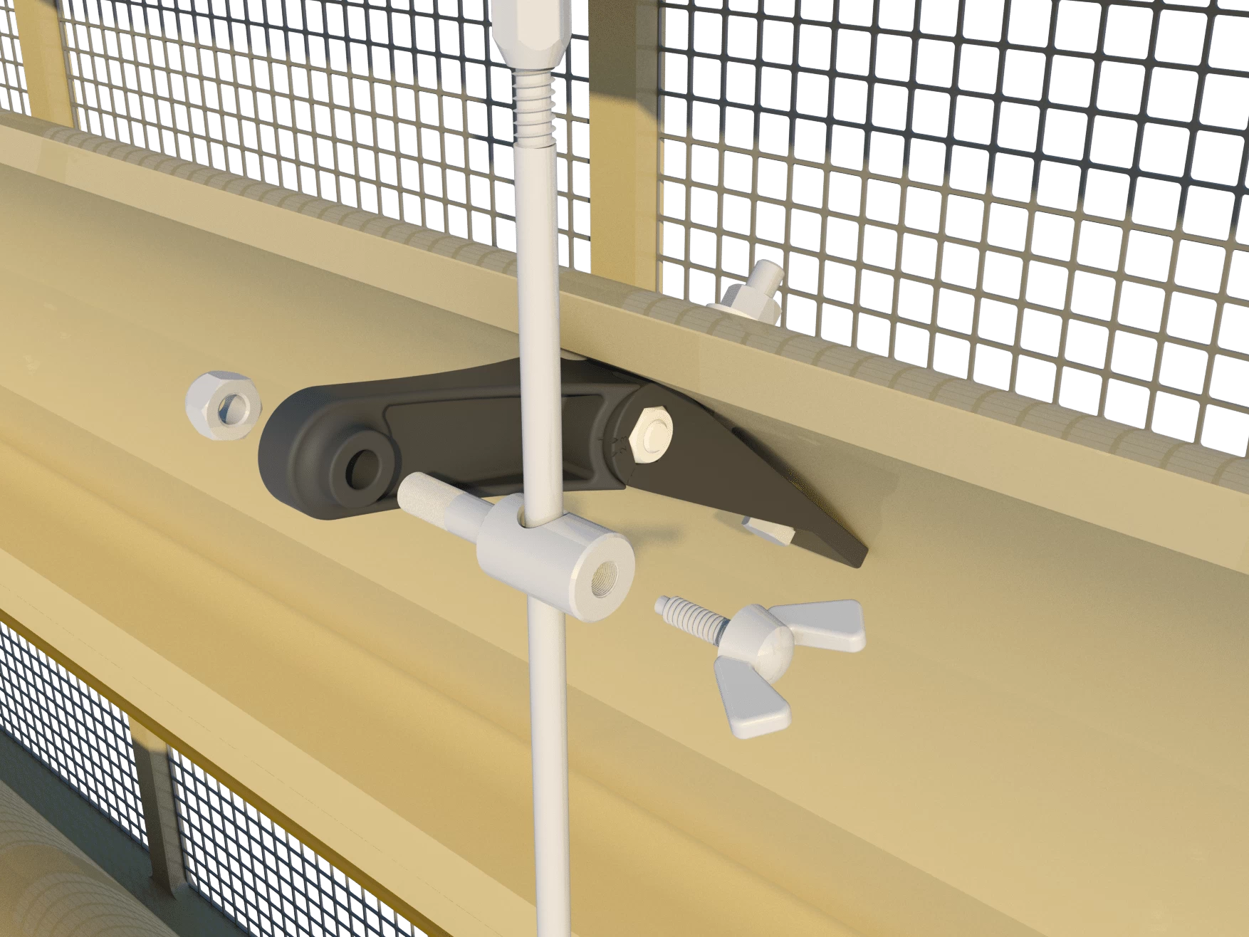 Приточный клапан туннельный VENTUM BOTTOM