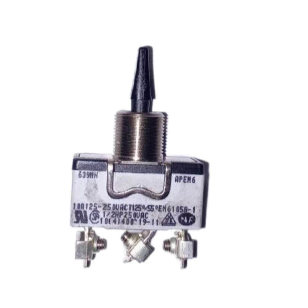 Тумблер питания однорядный ON-OFF-ON 15A-250VAC