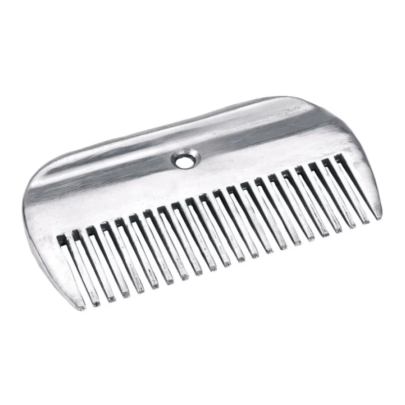 Гребень без ручки 10см, из алюминия