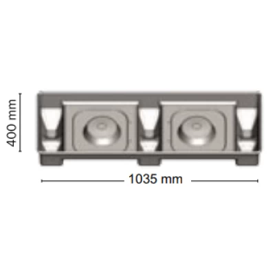 Корыто для кормушки CLASSIC JUMBO ДОРАЩИВАНИЕ / ОТКОРМ, 11см, 7-120кг