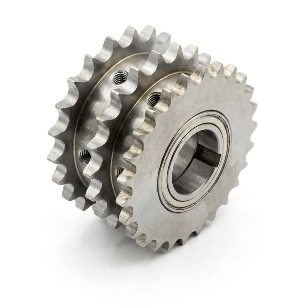 Шестерёнка 2x1/2-Z20+1x3/ 8-Z27 B20, для привода LB350/500