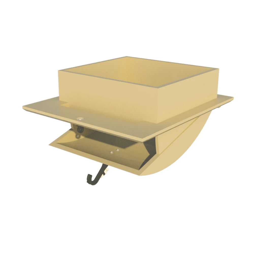 Приточный клапан потолочный 180-P-C