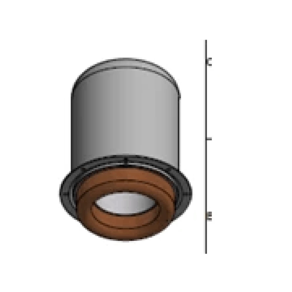 Корпус двигателя со статором 17,0кВт 