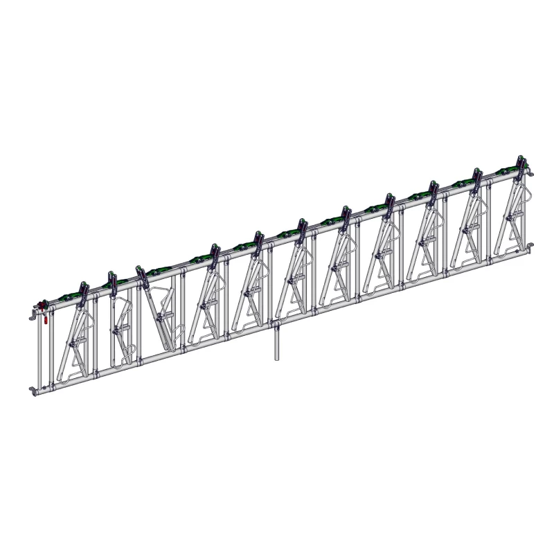 Хэдлок регулируемый Safety® IV, секция 6м, 11 животных в возрасте 6-14 месяцев на 6м, 228кг