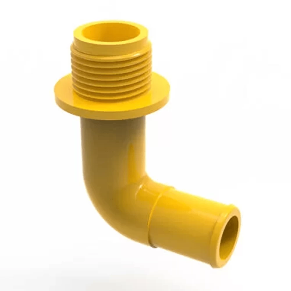 Угловой соединитель 90° для шланга  3/4