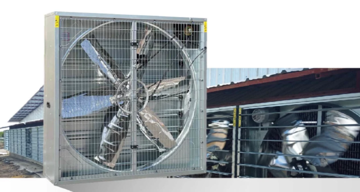 Торцевой  вентилятор CENTRIFUGAL BOX FAN 50'', 380В, 50Гц, 1.1Квт