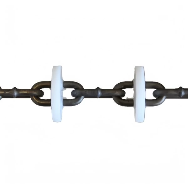 Цепь-шайба из закаленной стали для 60мм транспортной трубы, Ø49мм