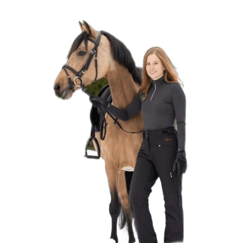 Бриджи для верховой езды зимние Alaska женские, размер очень большой (XL)