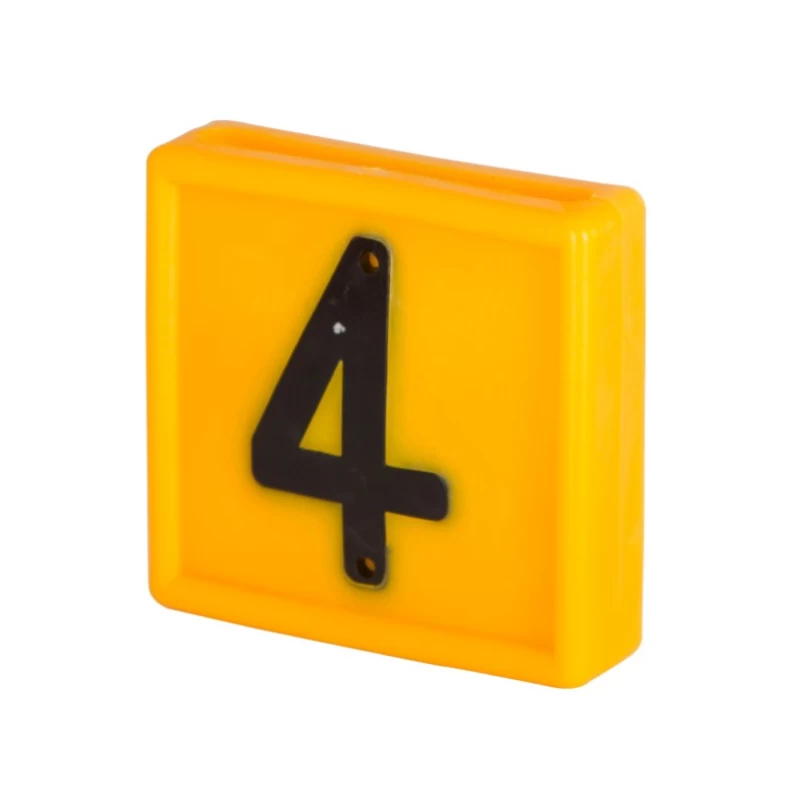 208484 Цифровой блок 4, желтый Kerbl