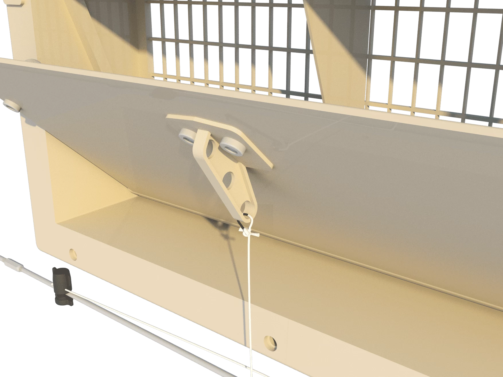 Приточный клапан, устойчив к УФ, 2000-PBR-C (NC)