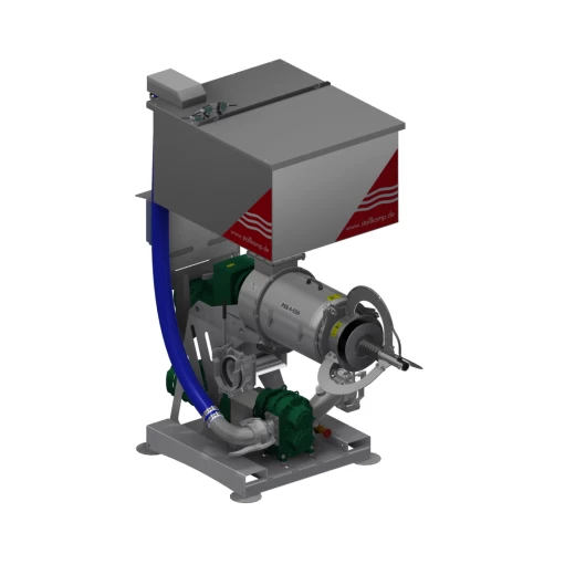 Прессо-шнековый сепаратор в качестве мобильной системы “Small” PSS-mEl