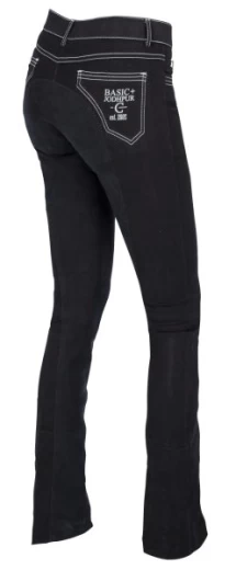 Бриджи для верховой езды BasicPlus Jodhpur женские, размер 38, черные