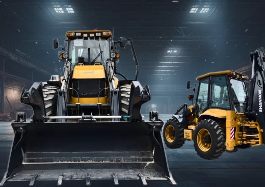 Экскаватор-погрузчик ШАНМОН 388H