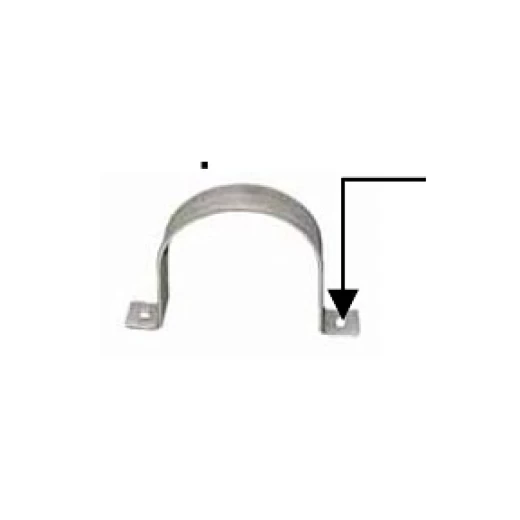 Хомут трубы 160мм для трапецивидной скобы с винатми М12х40