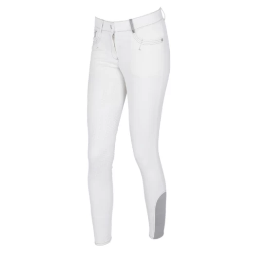 Бриджи для верховой езды BasicPlus женские, размер 44, белые