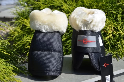 Сапоги-колокольчики для копыт Ковальеро для средней лошади (Full), черные