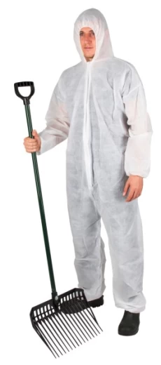 Одноразовый комбинезон, размер большой (L)