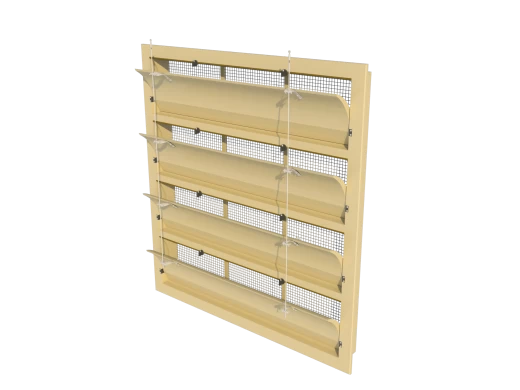 Приточный клапан туннельный 6000-VFG-4-C