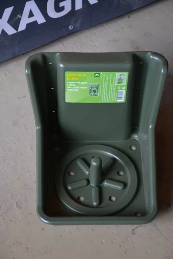 Держатель лизунца 18,5х19,5см, темно-зеленый