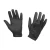 Перчатки для верховой езды GLORIA, размер экстра большой (XL), черные