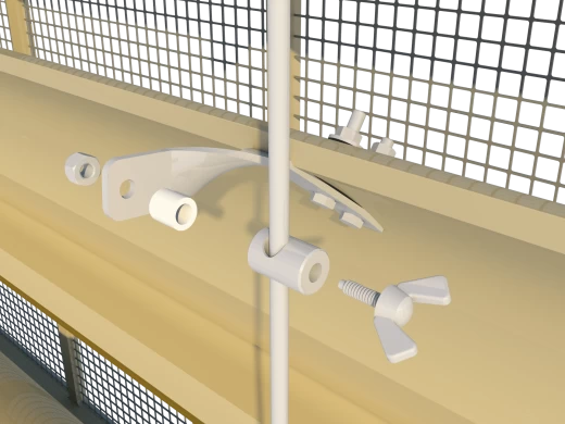 Приточный клапан туннельный 6000-VFG-4-C