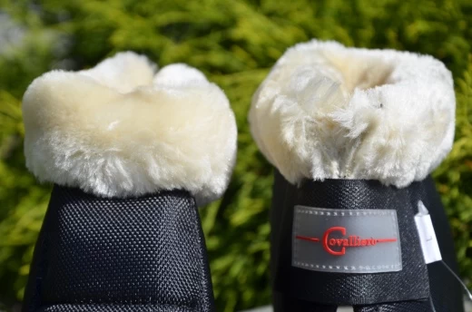 Сапоги-колокольчики для копыт Ковальеро для средней лошади (Full), черные