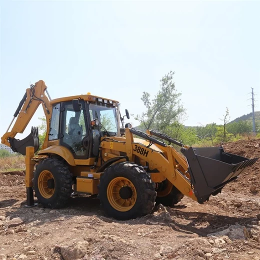 Экскаватор-погрузчик ШАНМОН 388H