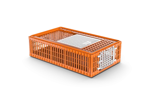 Ящик для транспортировки цыплят PIEDMONT 97X58X27 см с 2 дверцами