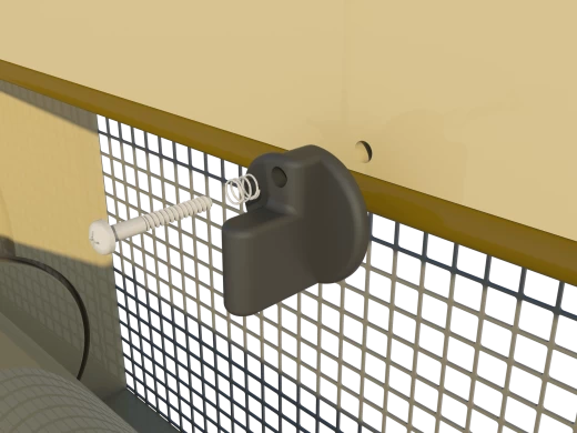 Приточный клапан туннельный 6000-VFG-2-C